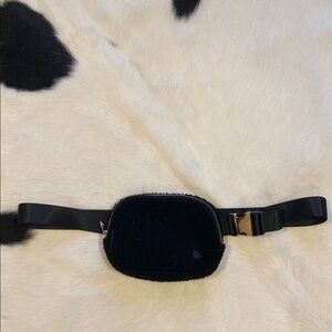 Kyodan black Fanny pack/satchel/belt bag